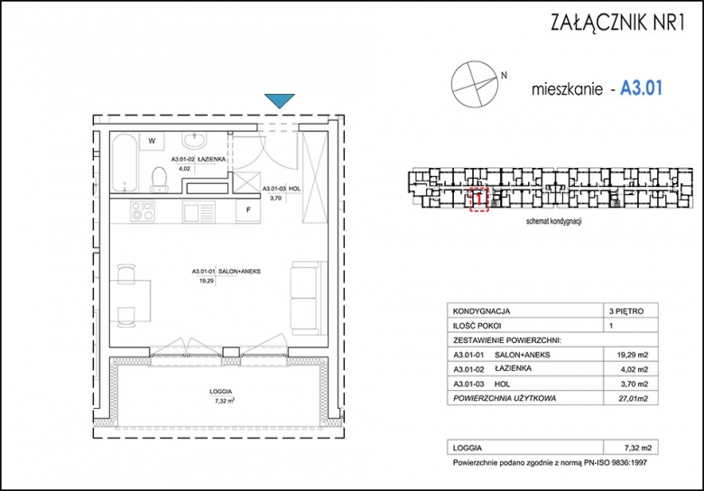 Mieszkanie A3.01